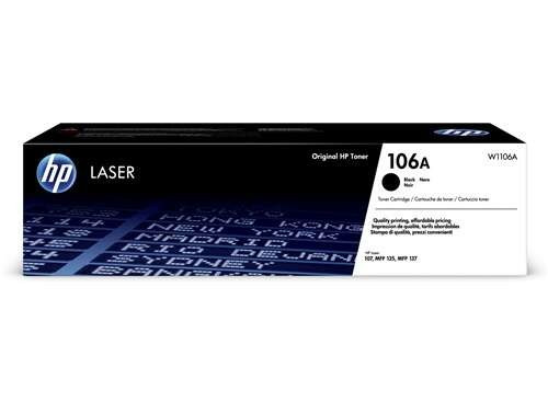 TONER HP W1106A 106A BLACK