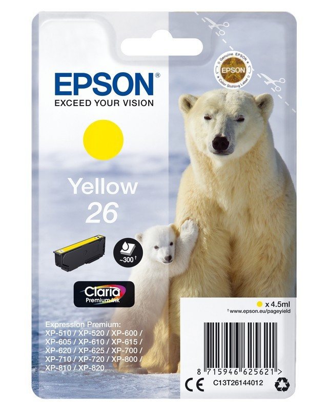 TINTA EPSON C13T26144022...