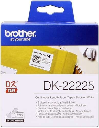 ETIQUETAS BROTHER DK22225