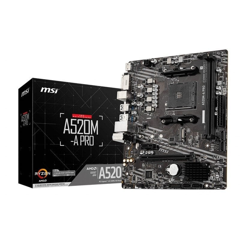 PLACA BASE MSI A520M-A PRO...